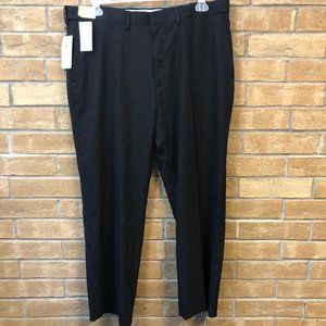 *NEW JM Haggar Men's Premium Stretch Classic Fit Dress Pants - Black 38x29
